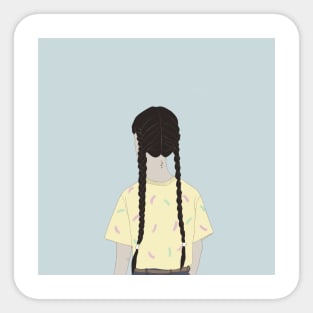 Braids Sticker